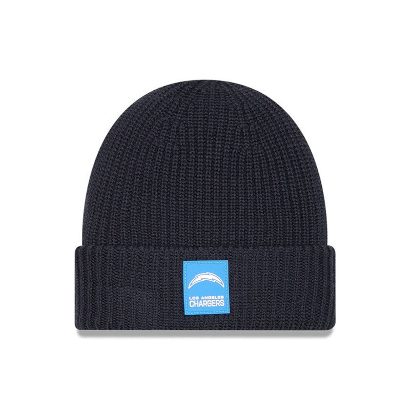 Los Angeles Chargers Navy Cuffed Knit Beanie - New Era - 
