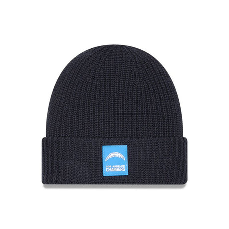 Los Angeles Chargers Navy Cuffed Knit Beanie - New Era - 