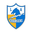 Los Angeles Chargers Retro Shield Collector Enamel Pin - Wincraft - 3236011096