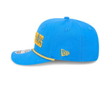 Los Angeles Chargers Wordmark Blue 9SEVENTY Rope Stretch - Snap Hat - New Era - 237404109