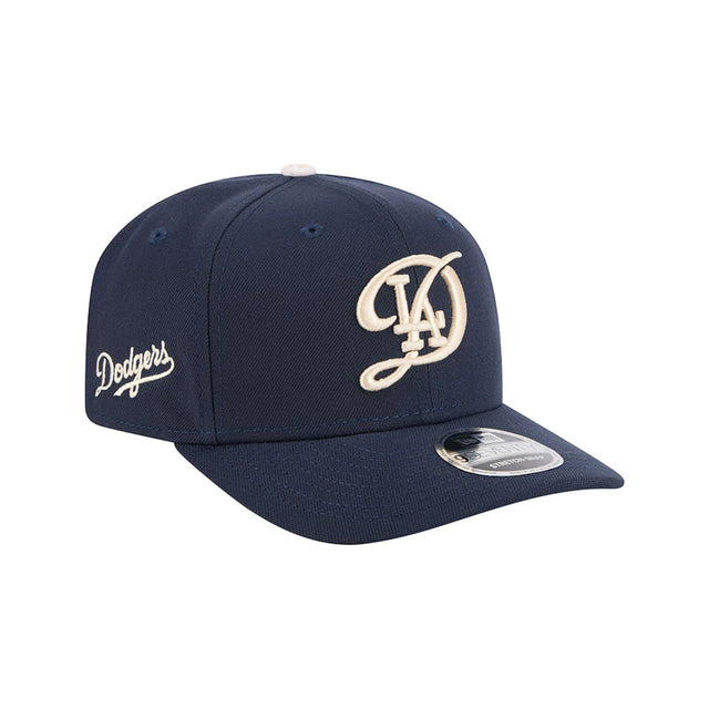 Los Angeles Dodgers 2024 City Connect Navy 9SEVENTY Stretch - Snap Hat - New Era - 23310941101