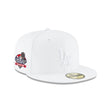 Los Angeles Dodgers 2024 White World Series Champions Side Patch 59FIFTY Fitted - New Era - 