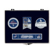 Los Angeles Dodgers 2024 World Series Champions Limited Edition 3-Pin Collector Set - Wincraft - 31210641113
