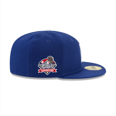 Los Angeles Dodgers 2024 World Series Champions Side Patch 59FIFTY Fitted - New Era - 