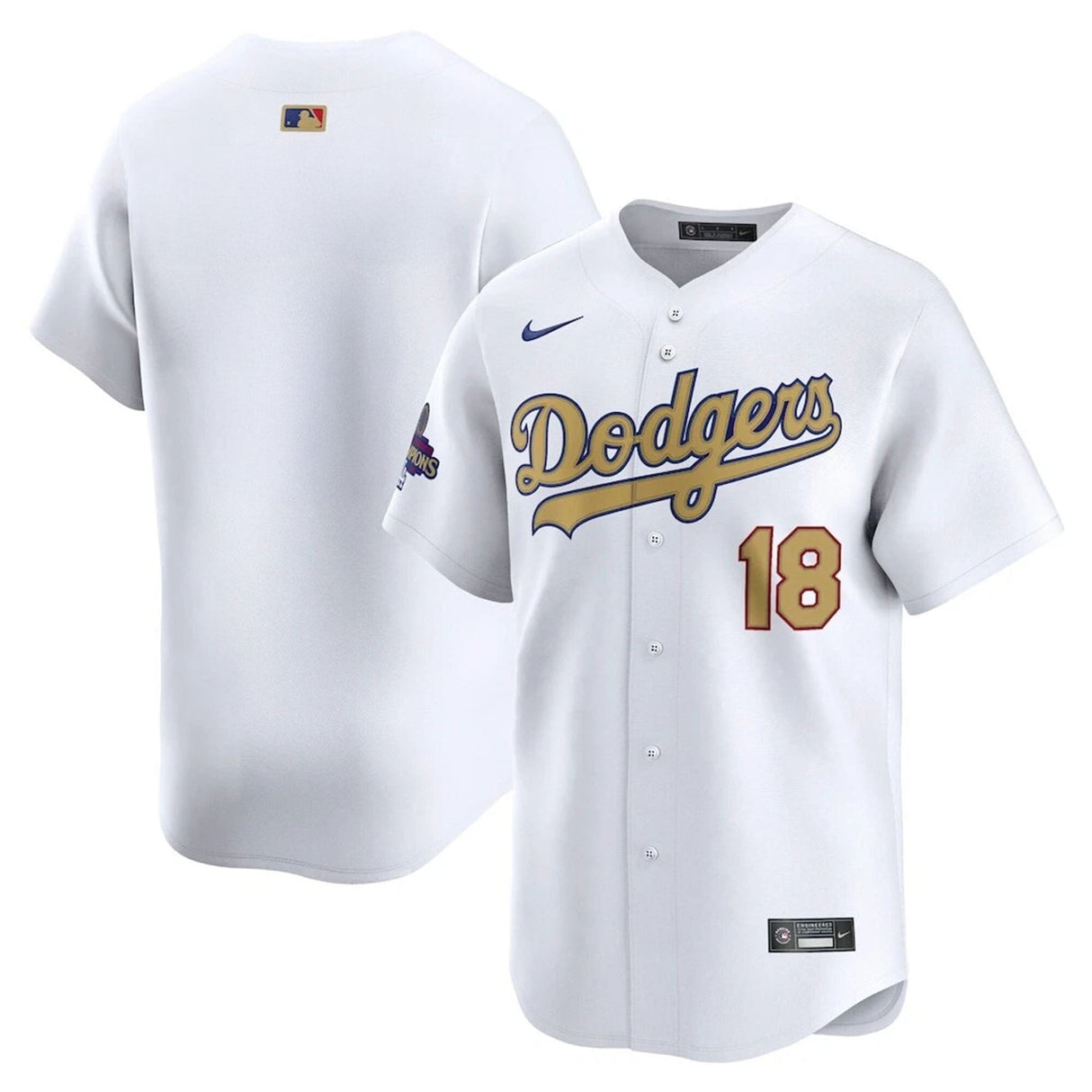 Los Angeles Dodgers 2024 World Series Champs Team Nike® Limited Jersey - Nike - 