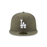 Los Angeles Dodgers 2024 World Series Olive Green 59FIFTY - New Era - 
