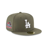 Los Angeles Dodgers 2024 World Series Olive Green 59FIFTY - New Era - 