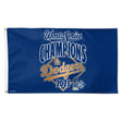 Los Angeles Dodgers 2025 World Series Champions 3' x 5' Deluxe Flag - Wincraft - 