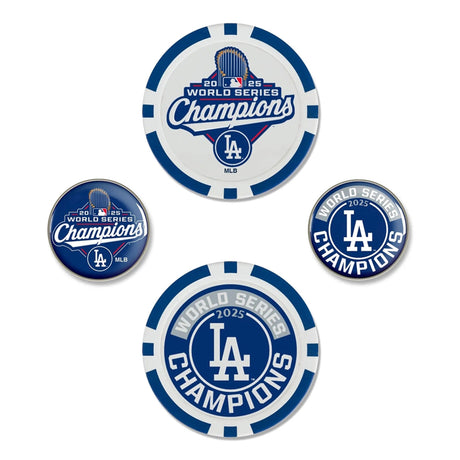 Los Angeles Dodgers 2025 World Series Champions Ball Marker Set - Wincraft - 