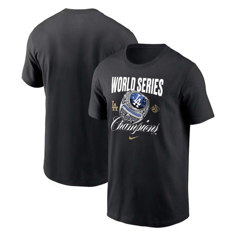Los Angeles Dodgers 2025 World Series Champions Black Nike® Strategy T-Shirt - Nike - 