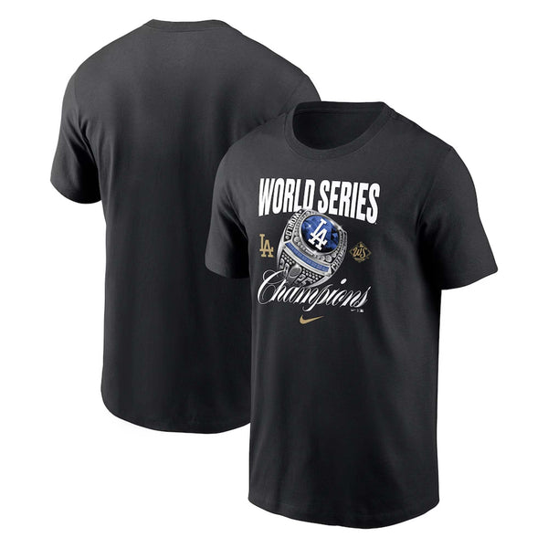 Los Angeles Dodgers 2025 World Series Champions Black Nike