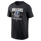 Los Angeles Dodgers 2025 World Series Champions Black Nike® Strategy T-Shirt - Nike - 
