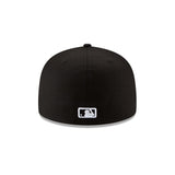 Los Angeles Dodgers 2025 World Series Champions Black & White Outline 59FIFTY Fitted Hat - New Era - 