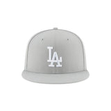 Los Angeles Dodgers 2025 World Series Champions Light Gray 59FIFTY Fitted Hat - New Era - 