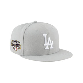 Los Angeles Dodgers 2025 World Series Champions Light Gray 59FIFTY Fitted Hat - New Era - 