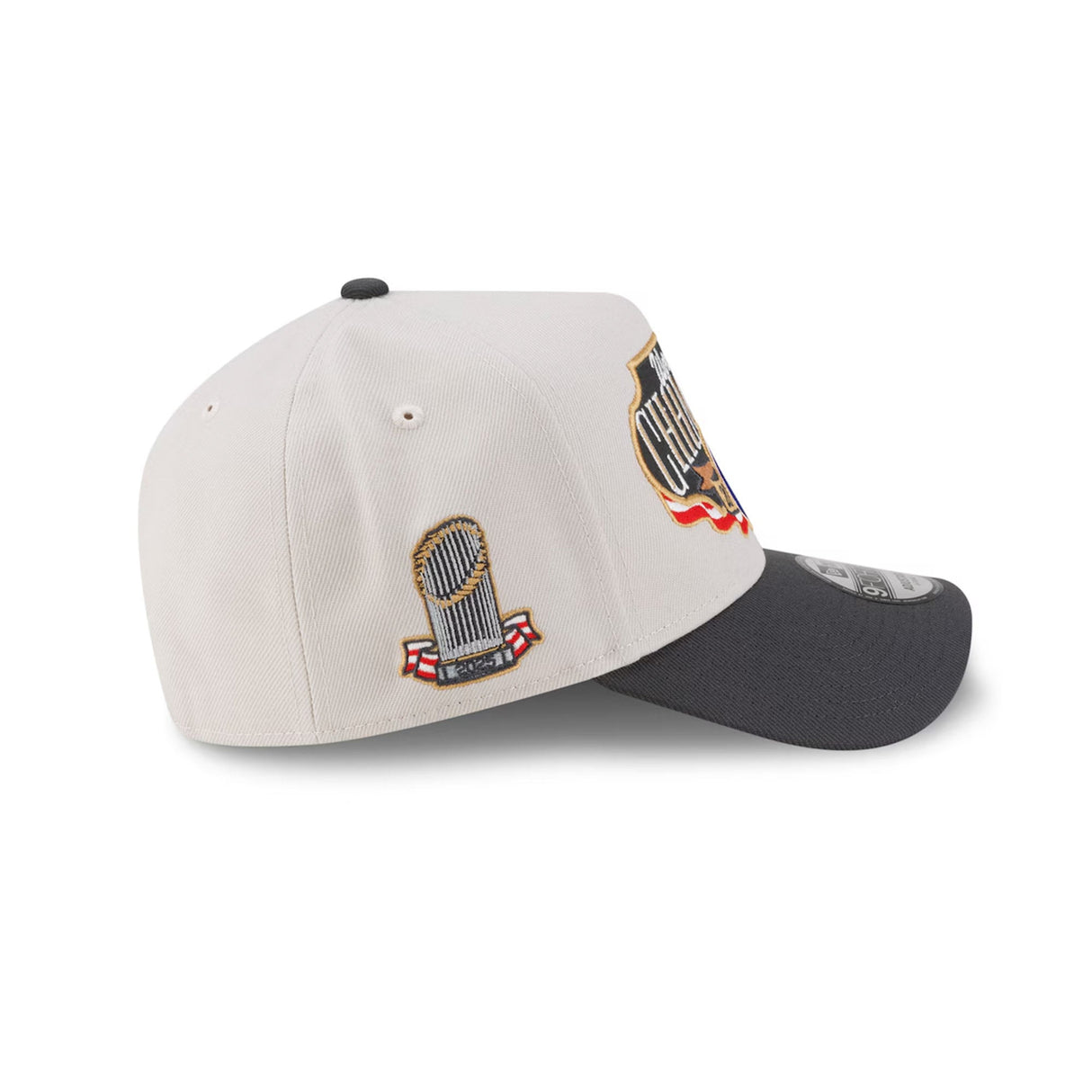 Los Angeles Dodgers 2025 World Series Champions Locker Room A - Frame 9FORTY Adjustable Hat - New Era - 