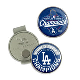 Los Angeles Dodgers 2025 World Series Champions Magnetic Hat Clip & Ball Marker - Wincraft - 