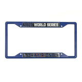 Los Angeles Dodgers 2025 World Series Champions Metal License Plate Frame - Wincraft - 