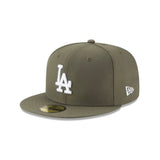 Los Angeles Dodgers 2025 World Series Champions Olive 59FIFTY Fitted Hat - New Era - 