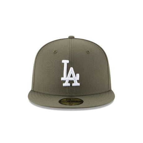 Los Angeles Dodgers 2025 World Series Champions Olive 59FIFTY Fitted Hat - New Era - 