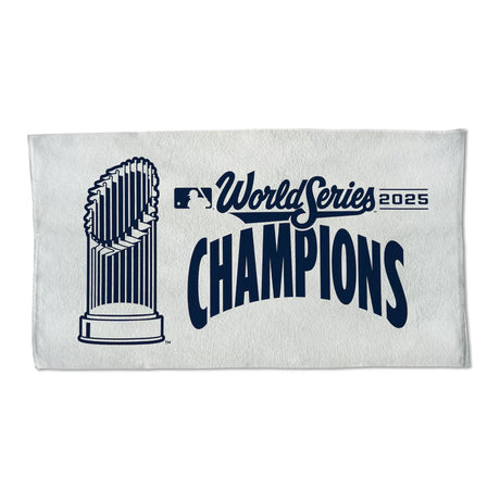 Los Angeles Dodgers 2025 World Series Double - Sided Locker Room Towel – 22" x 42" - Wincraft - 