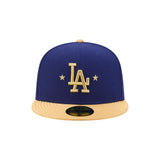 Los Angeles Dodgers 2026 Gold Collection Royal Gold 59FIFTY Fitted Hat - New Era - 312305411007
