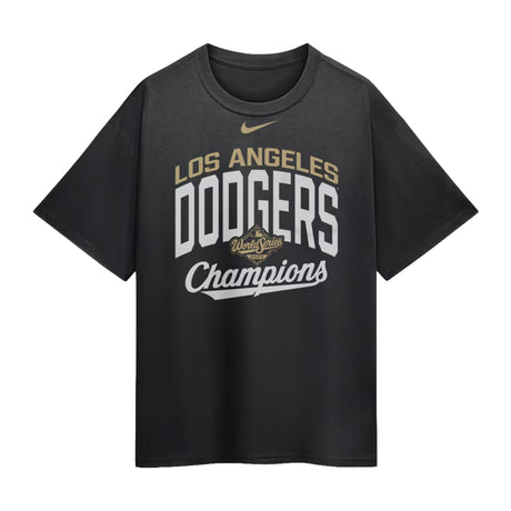 Los Angeles Dodgers 2026 Legacy Earned Black Heavyweight Nike T-Shirt - Nike - 312304411201