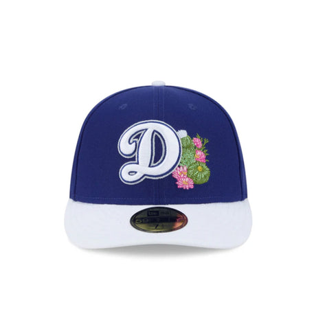 Los Angeles Dodgers 2026 Spring Training Blue & White 59FIFTY Pre - Curved Fitted Hat - New Era - 238622341101
