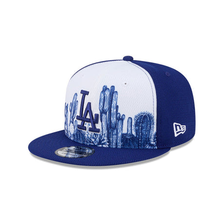 Los Angeles Dodgers 2026 Spring Training Blue & White 9FIFTY Snapback Hat - New Era - 230104411