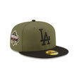 Los Angeles Dodgers 40th Patch Olive & Black "Field Issue" 59FIFTY Fitted Hat - New Era - 