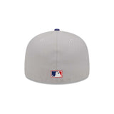 Los Angeles Dodgers 50th Anniversary Gray & Blue 59FIFTY Fitted Hat - New Era - 23332641101