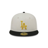Los Angeles Dodgers 50th Anniversary Lemon Cream 59FIFTY Fitted - New Era - 23336141102