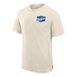 Los Angeles Dodgers 9X World Series Champions Beige T-Shirt - Fanatics - 312206411809