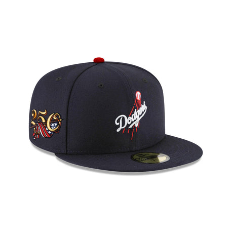 Los Angeles Dodgers America 250 Navy 59FIFTY Fitted Hat - New Era - 23863041101