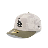 Los Angeles Dodgers Armed Forces Day 2025 Camo 59FIFTY Pre-Curved Fitted Hat - New Era - 37060141101