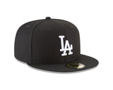 Los Angeles Dodgers Authentic Collection Black and White 59FIFTY Fitted - New Era - 