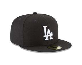 Los Angeles Dodgers Authentic Collection Black and White 59FIFTY Fitted - New Era - 