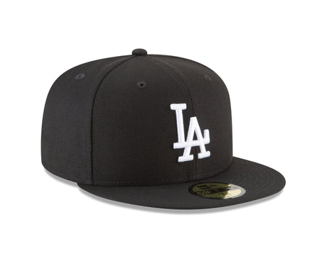 Los Angeles Dodgers Authentic Collection Black and White 59FIFTY Fitted - New Era - 