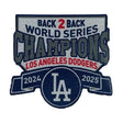Los Angeles Dodgers Back 2 Back Champions Collector Patch - The Emblem Source - 31221241103