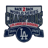 Los Angeles Dodgers Back 2 Back Champions Collector Patch - The Emblem Source - 31221241103