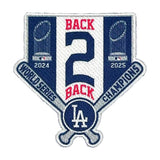 Los Angeles Dodgers Back 2 Back Release Champions Collector Patch - The Emblem Source - 31221241104