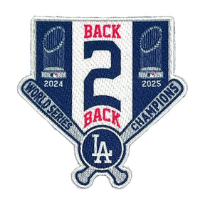 Los Angeles Dodgers Back 2 Back Release Champions Collector Patch - The Emblem Source - 31221241104