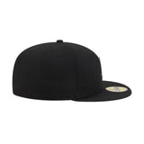 Los Angeles Dodgers Basic Black & Graphite Logo 59FIFTY Fitted Hat - New Era - 23863541101