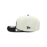 Los Angeles Dodgers Black and Bone 9SEVENTY A-Frame Snapback - New Era - 239901411