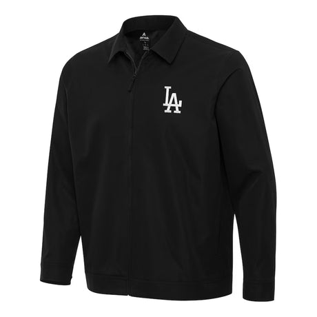 Los Angeles Dodgers Black Antigua Pivot Jacket - Antigua - 