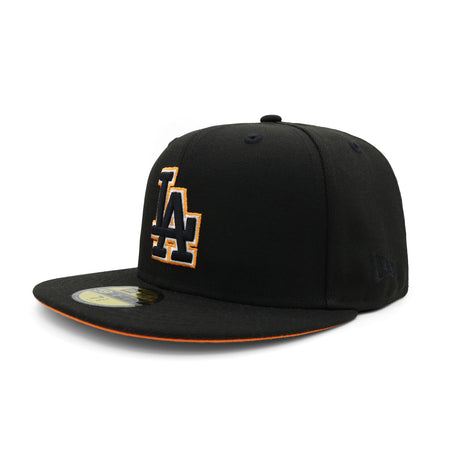 Los Angeles Dodgers Black Flame Outline 59FIFTY Fitted - New Era - 