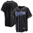 Los Angeles Dodgers Black " Lights Out " Nike® Official Team Replica Jersey - Nike - 