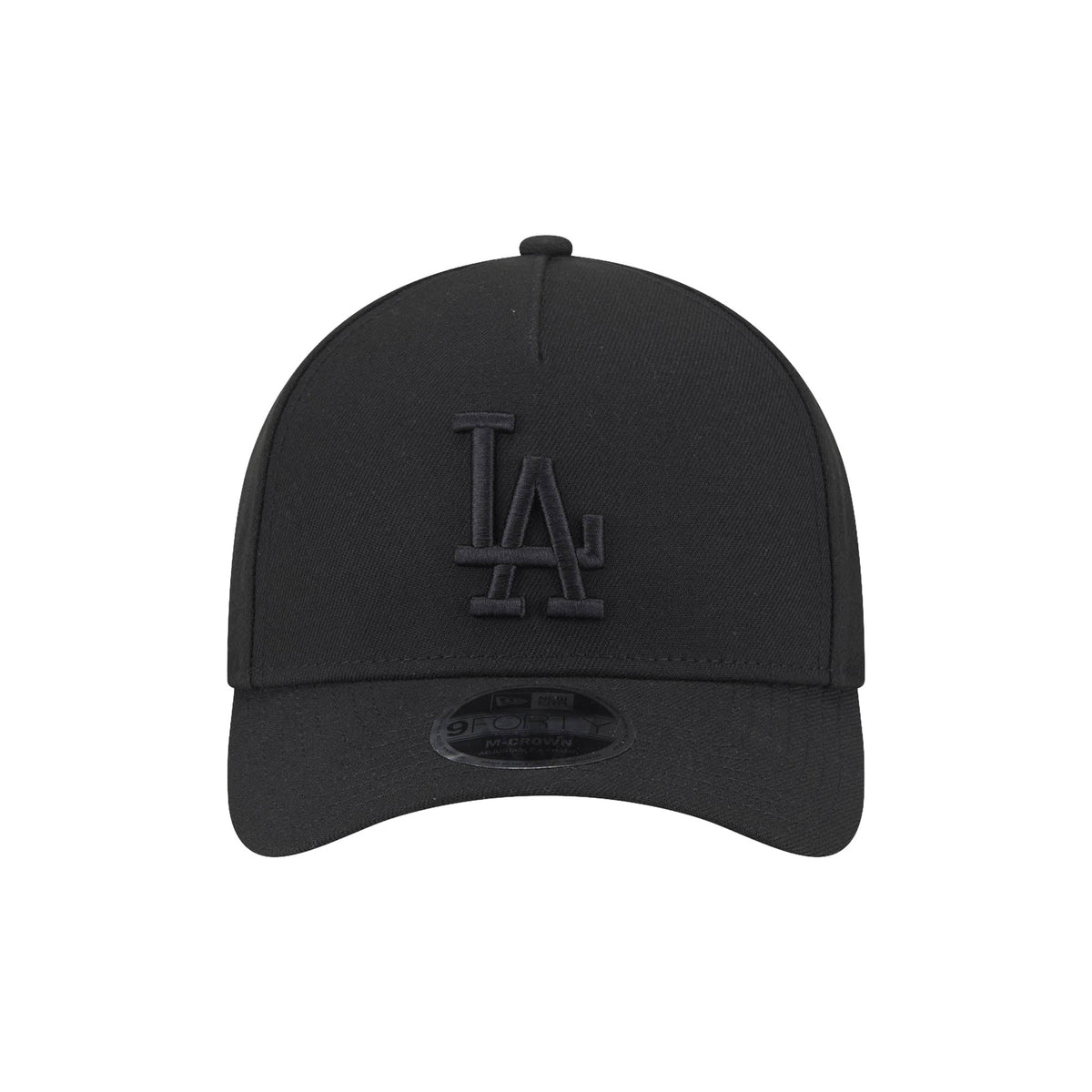 Los Angeles Dodgers Black On Black 9FORTY M-Crown Snapback Hat - New Era - 23672141104