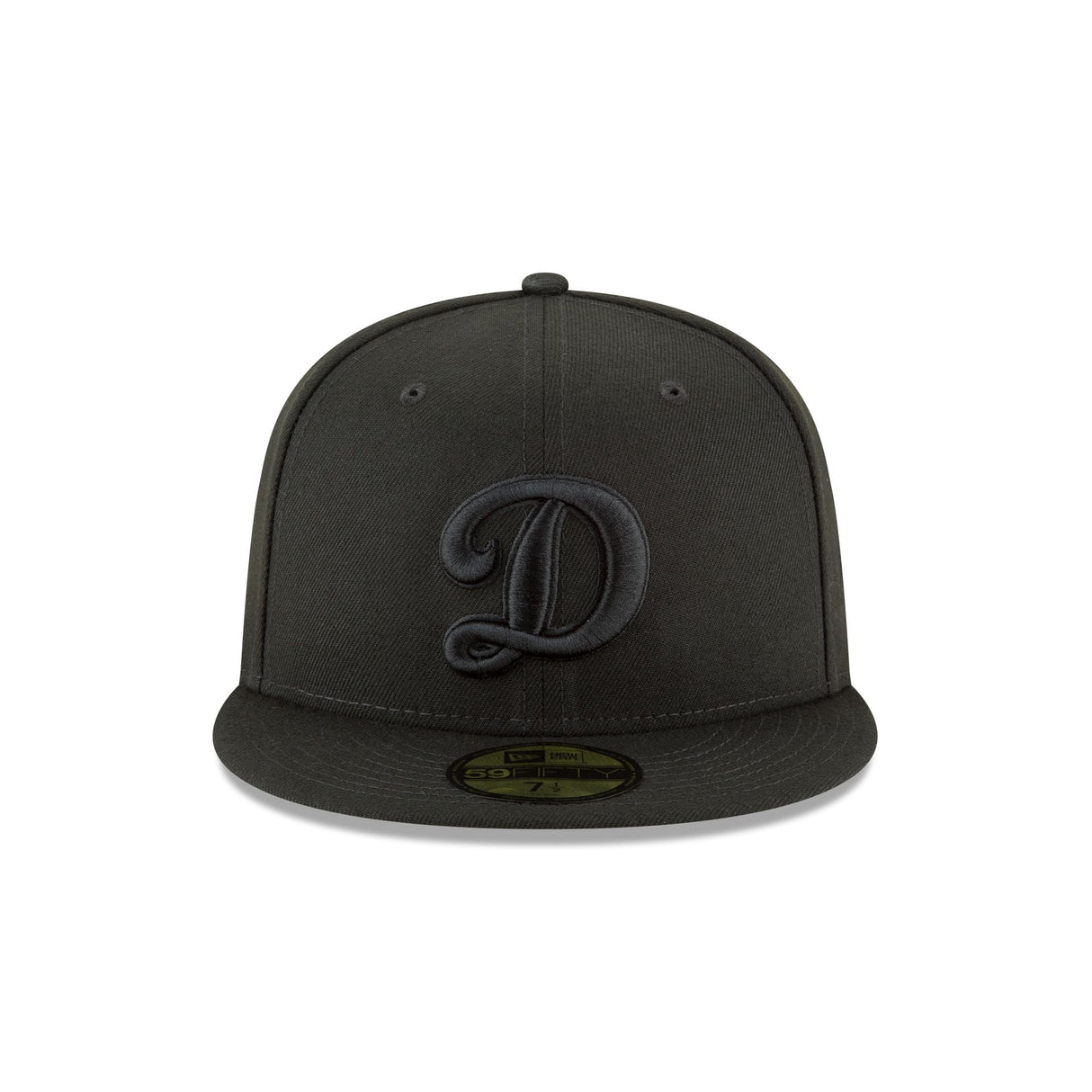 Los Angeles Dodgers Blackout “D” 2024 Champions Patch New Era 59FIFTY - New Era - 