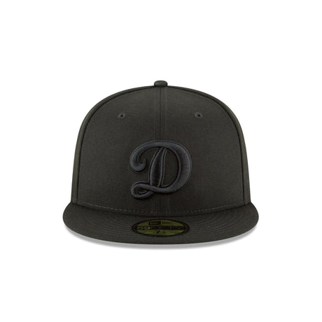 Los Angeles Dodgers Blackout “D” 2024 Champions Patch New Era 59FIFTY - New Era - 